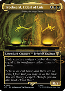 Treebeard, Eldest of Ents - Doran, the Siege Tower (Borderless) (LTC-517)  Foil - Tales of Middle-earth Commander / Treebeard, Eldest of Ents