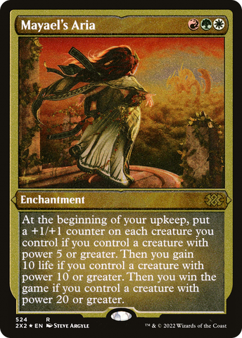 Mayael's Aria (Foil Etched) (2X2-524)  Foil - Double Masters 2022