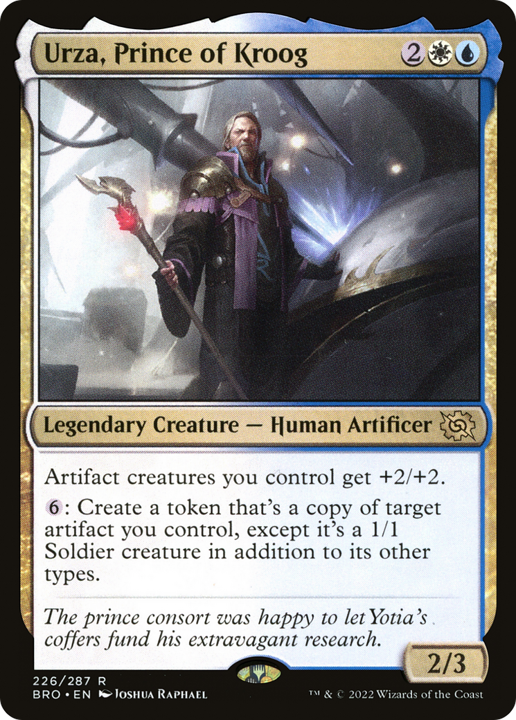 Urza, Prince of Kroog (BRO-226)  - The Brothers' War