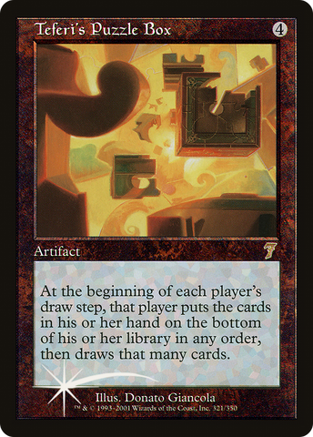 Teferi's Puzzle Box (7ED-321★) - Seventh Edition Foil