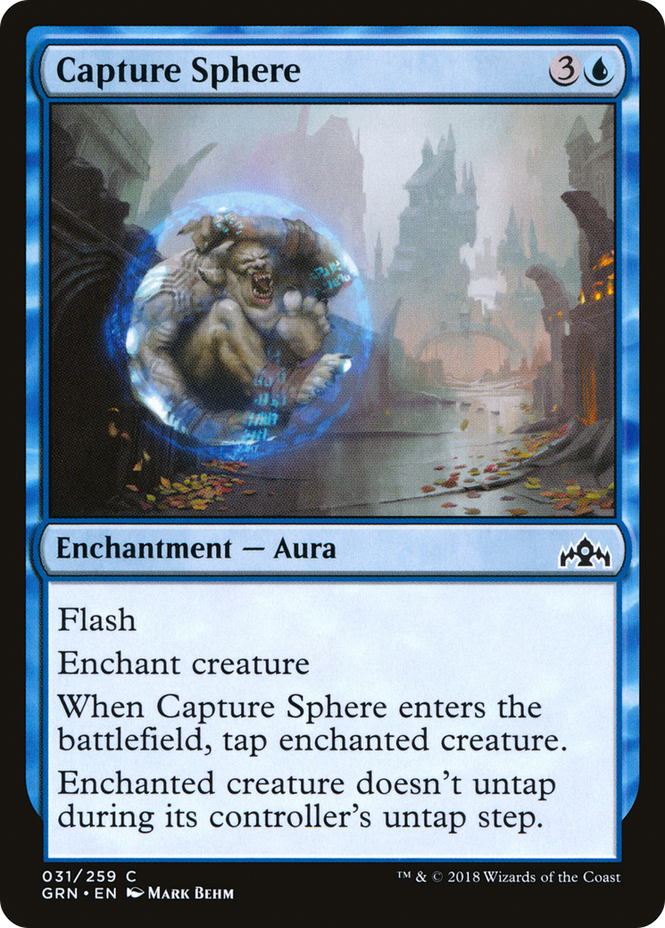 Capture Sphere (GRN-031)  Foil - Guilds of Ravnica