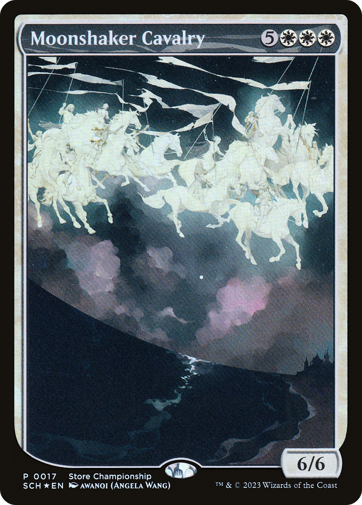 Moonshaker Cavalry (GAME-017)  Foil - Store Championships