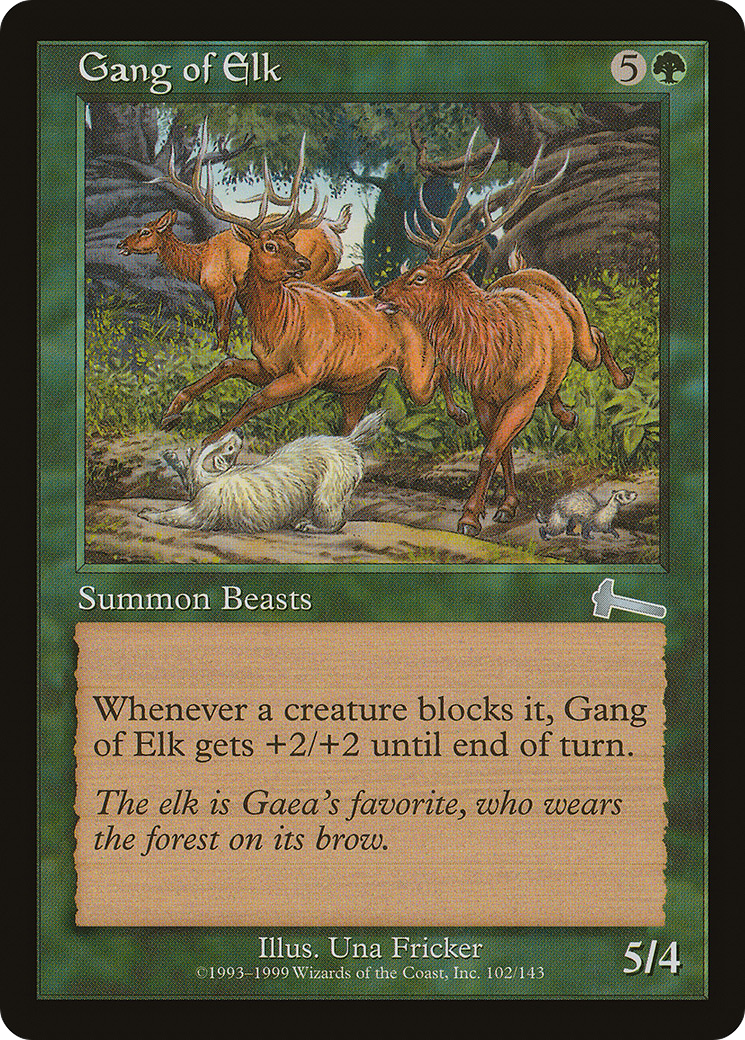 Gang of Elk (ULG-102)  - Urza's Legacy