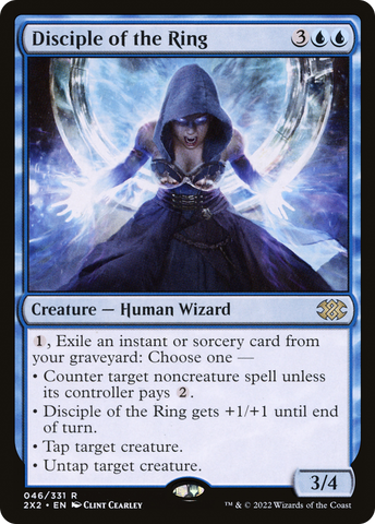 Disciple of the Ring (2X2-046)  Foil - Double Masters 2022