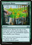 Circuitous Route (GRN-125)  Foil - Guilds of Ravnica