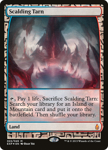 Scalding Tarn (EXP-022)  Foil - Zendikar Expeditions