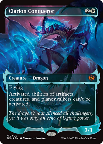 Clarion Conqueror (Showcase) (TDM-400) - Tarkir: Dragonstorm: (Showcase) Foil