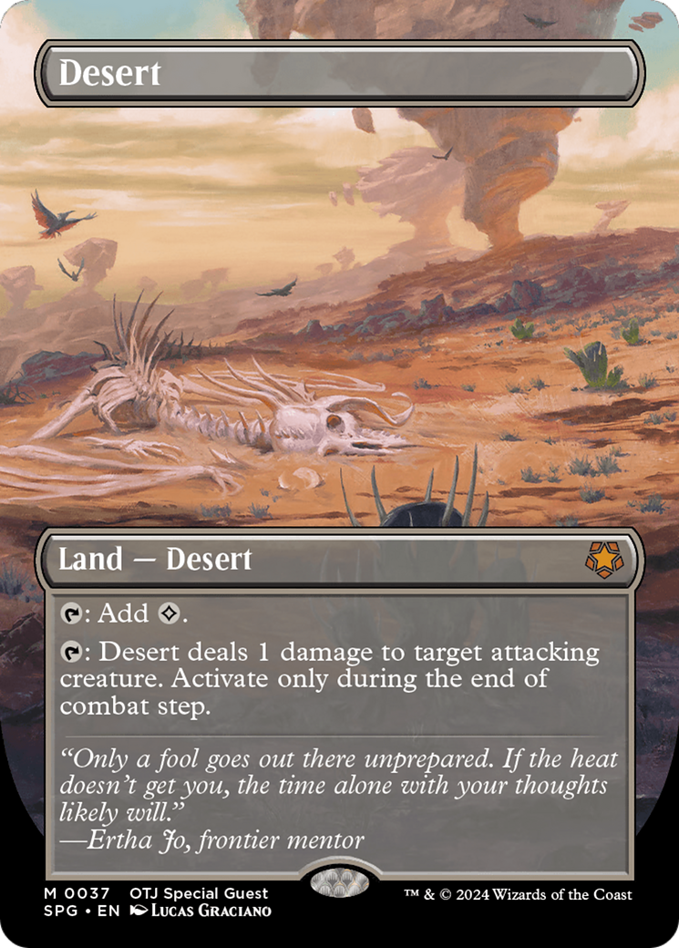 Desert (Borderless) (SPG-037) - Special Guests (Borderless) Foil
