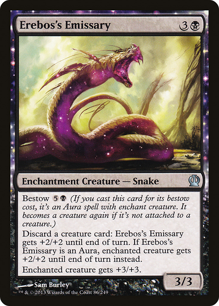 Erebos's Emissary (THS-086)  - Theros: (enchantment)