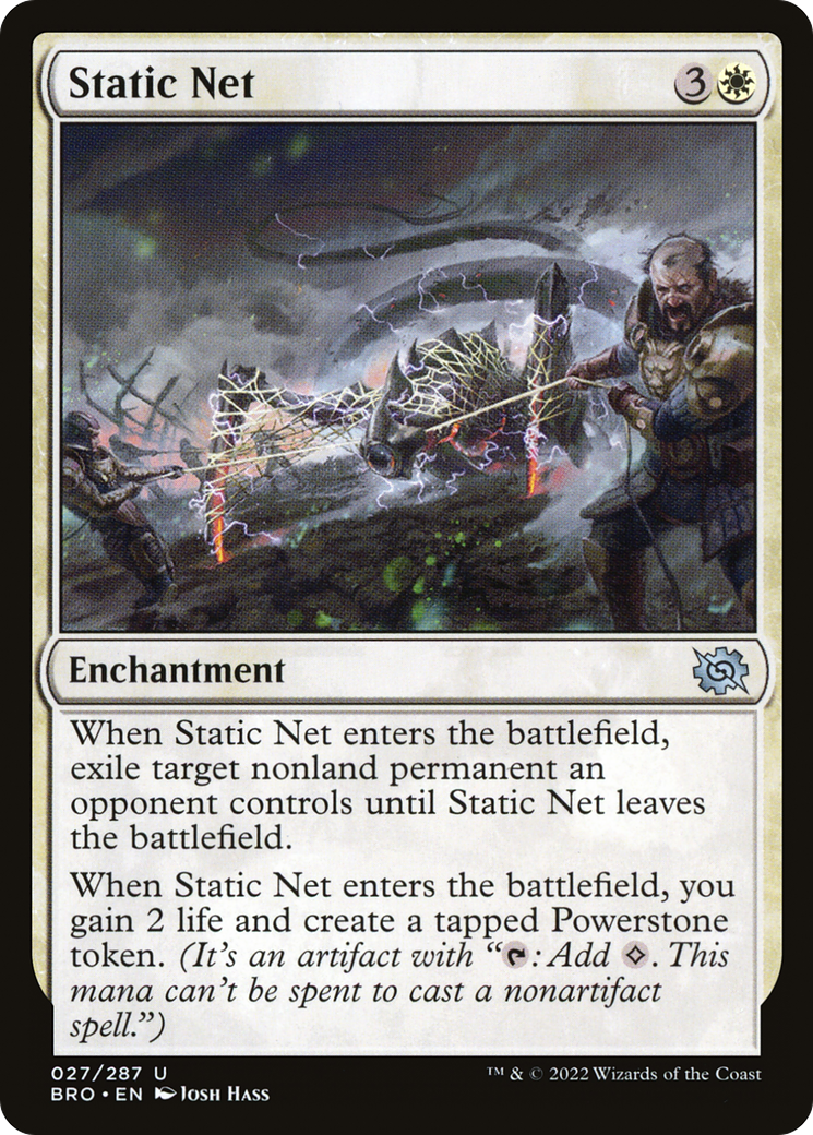 Static Net (BRO-027)  - The Brothers' War