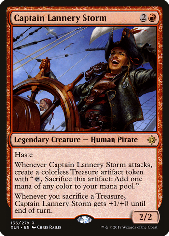 Captain Lannery Storm (XLN-136)  - Ixalan
