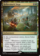 Hollowmurk Siege (TDM-192)  - Tarkir: Dragonstorm: (enchantment)