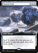 Graven Lore (Extended Art) (KHM-344)  - Kaldheim