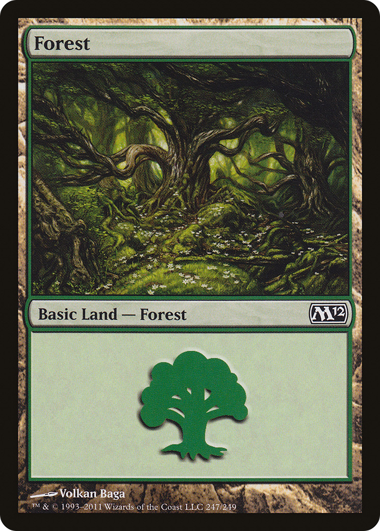 Forest (247) (M12-247)  - Magic 2012