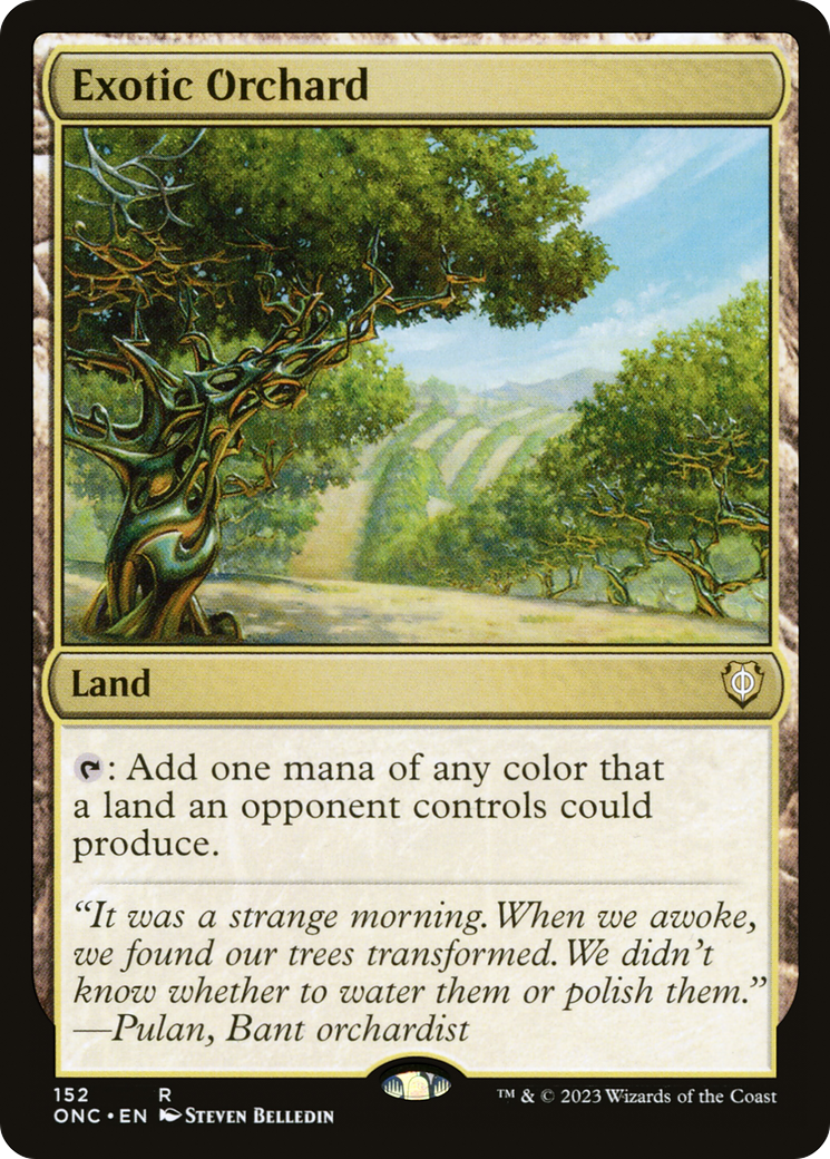 Exotic Orchard (ONC-152)  - Phyrexia: All Will Be One Commander