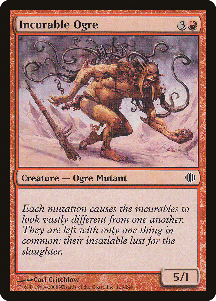 Incurable Ogre (ALA-105)  - Shards of Alara
