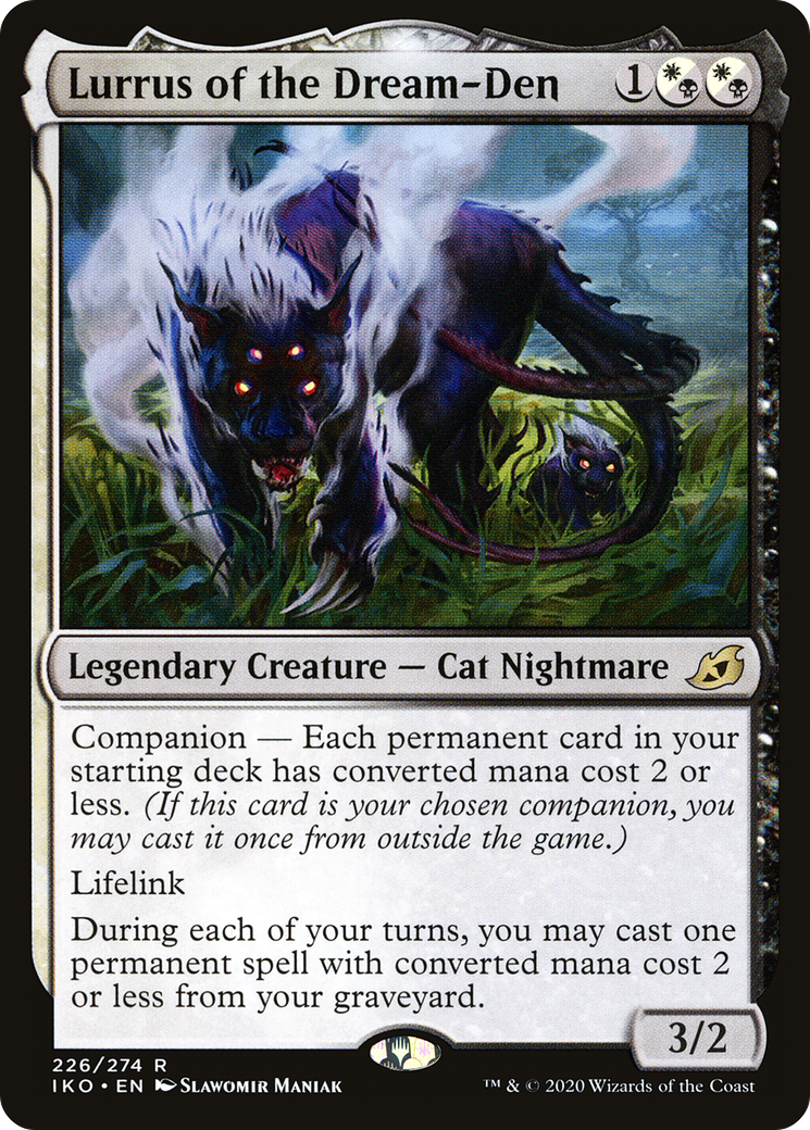 Lurrus of the Dream-Den (IKO-226)  Foil - Ikoria: Lair of Behemoths: (companion)