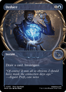 Deduce (Showcase) (MKM-293)  Foil - Murders at Karlov Manor: (Showcase)
