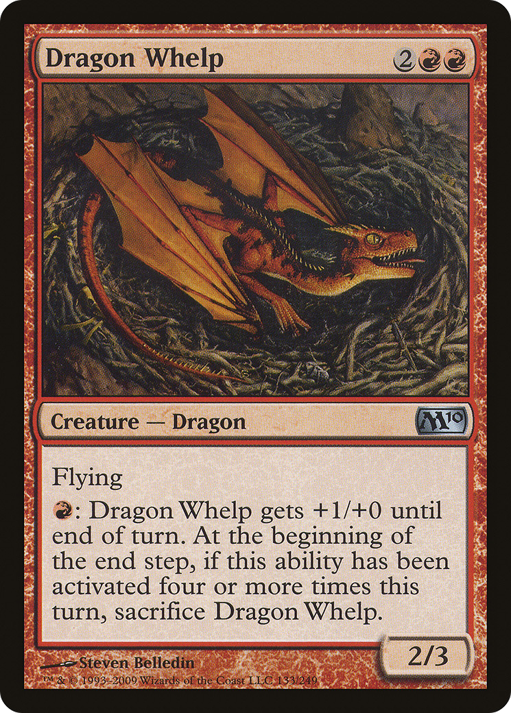 Dragon Whelp (M10-133)  Foil - Magic 2010