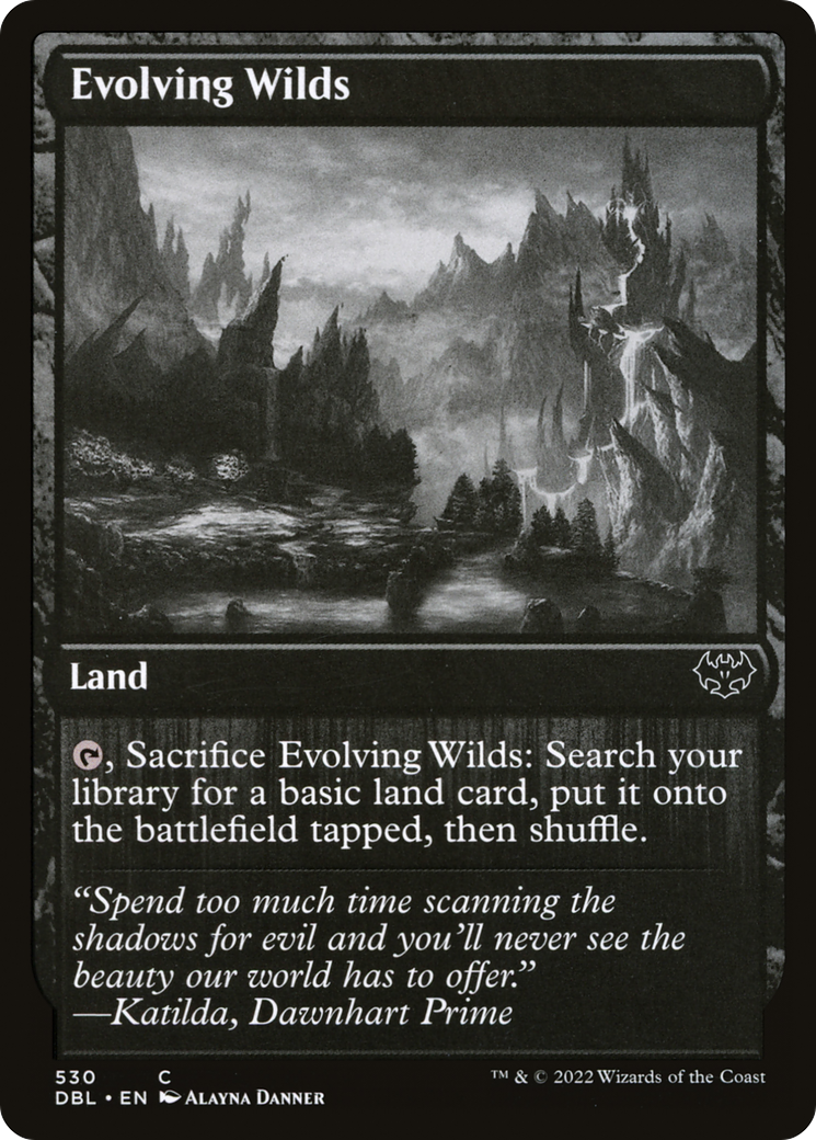 Evolving Wilds (530) (DBL-530)  - Innistrad: Double Feature