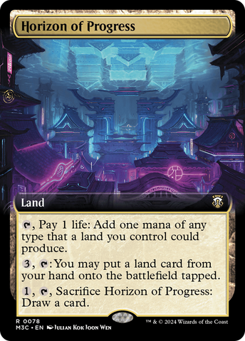 Horizon of Progress (Extended Art) (M3C-078)  - Modern Horizons 3 Commander: (Extended Art)