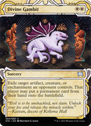 Divine Gambit (STA-004)  - Strixhaven Mystical Archive: (Showcase) (Borderless)