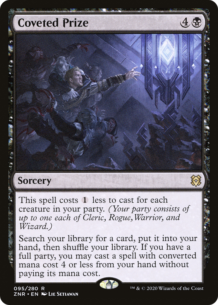 Coveted Prize (ZNR-095)  - Zendikar Rising