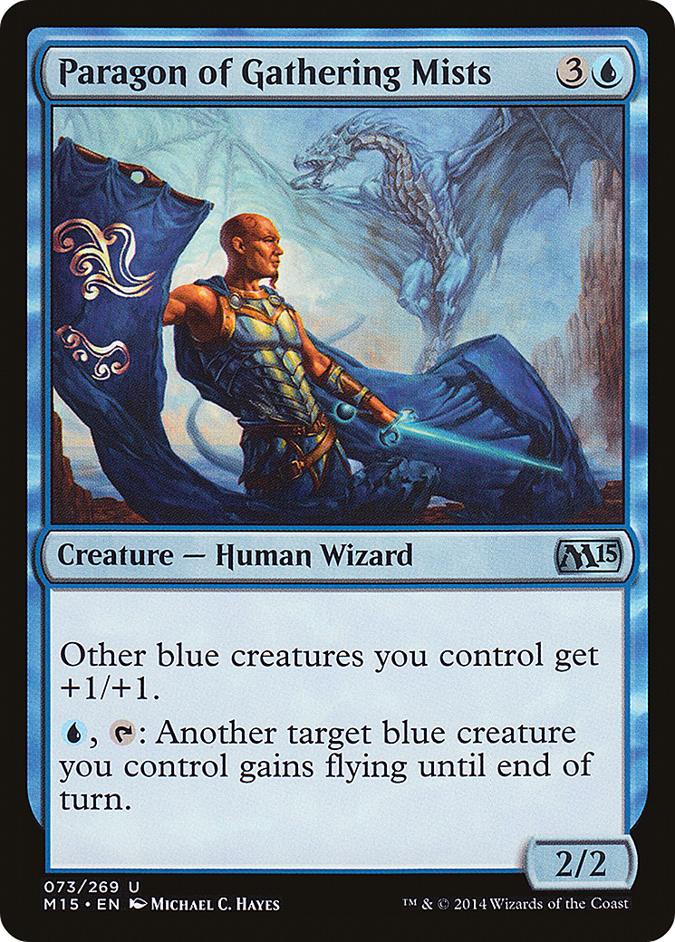 Paragon of Gathering Mists (M15-073)  Foil - Magic 2015