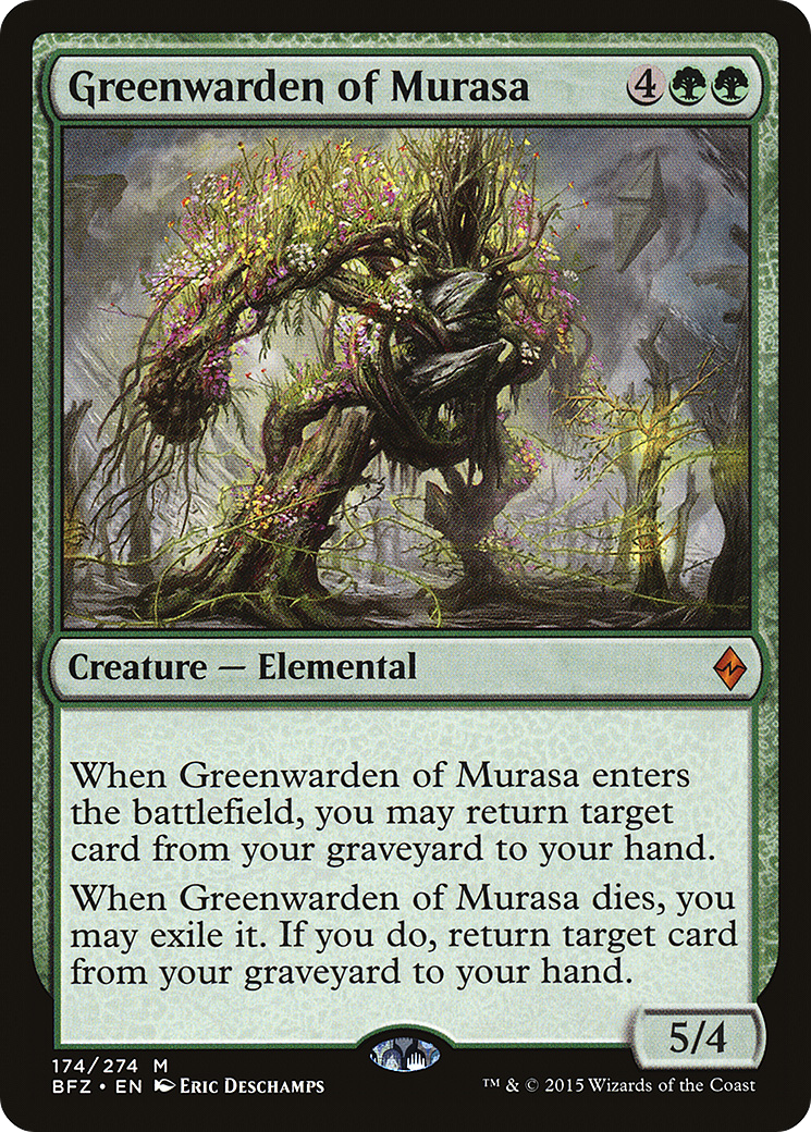 Greenwarden of Murasa (BFZ-174)  Foil - Battle for Zendikar