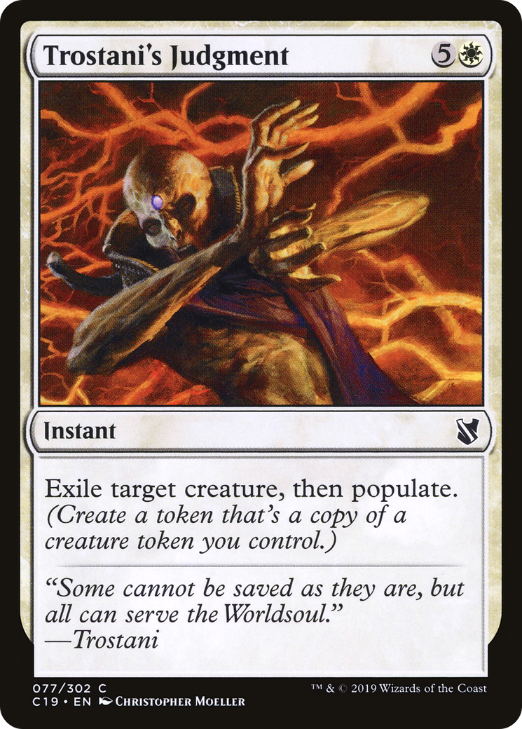 Trostani's Judgment (C19-077)  - Commander 2019