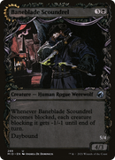 Baneblade Scoundrel (Showcase) (MID-289) - Innistrad: Midnight Hunt: (Showcase, Double Faced Transform)
