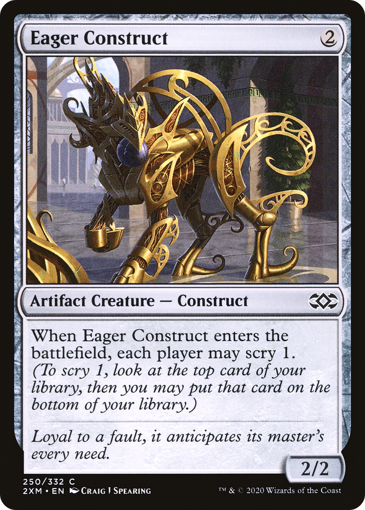 Eager Construct (2XM-250)  Foil - Double Masters