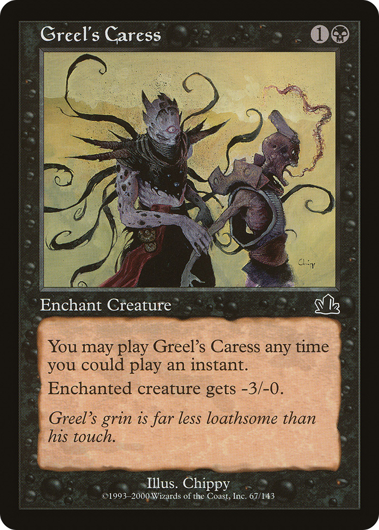 Greel's Caress (PCY-067)  Foil - Prophecy