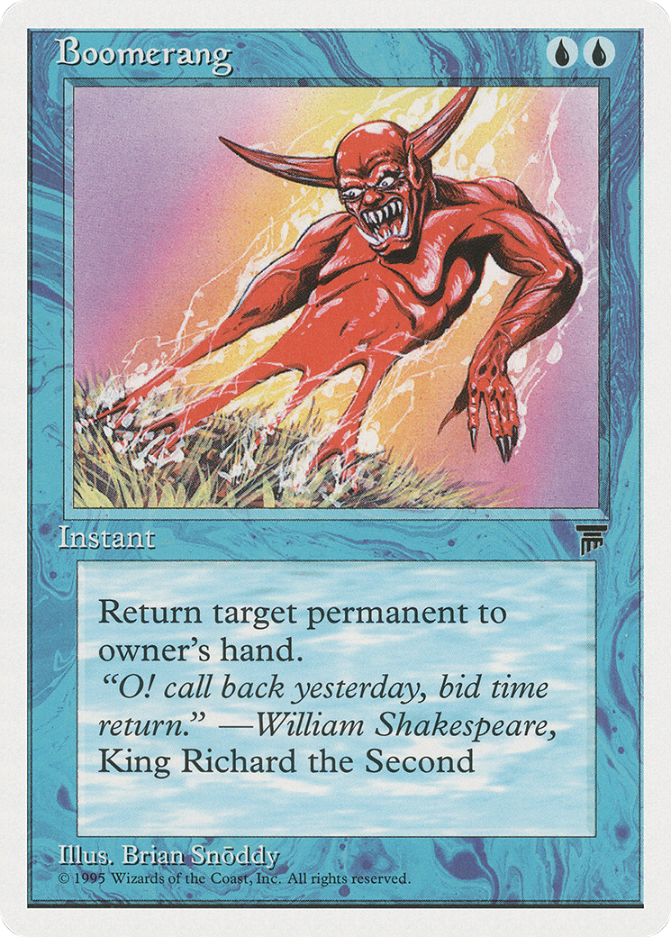 Boomerang (CHR-)  - Chronicles