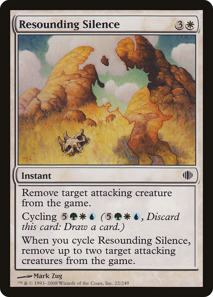 Resounding Silence (ALA-022)  Foil - Shards of Alara