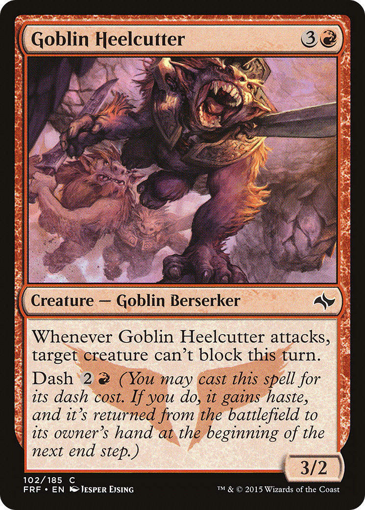 Goblin Heelcutter (FRF-102)  Foil - Fate Reforged