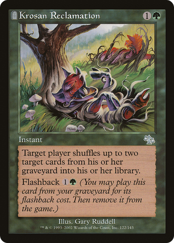 Krosan Reclamation (JUD-122)  Foil - Judgment: (tombstone)