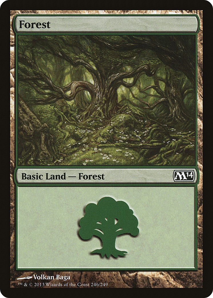 Forest (246) (M14-246)  - Magic 2014