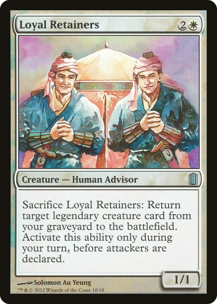 Loyal Retainers (CM1-010)  Foil - Commander's Arsenal
