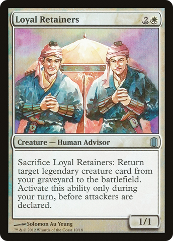 Loyal Retainers (CM1-010)  Foil - Commander's Arsenal