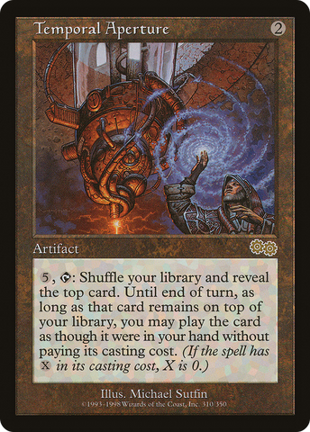 Temporal Aperture (USG-310)  - Urza's Saga