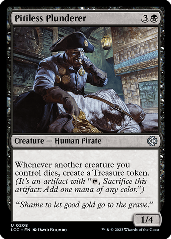 Pitiless Plunderer (LCC-208)  - The Lost Caverns of Ixalan Commander