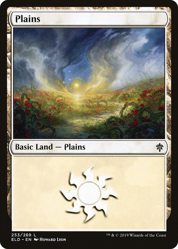 Plains (253) (ELD-253)  Foil - Throne of Eldraine