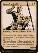 Rasaad yn Bashir (Showcase) (CLB-380)  Foil - Commander Legends: Battle for Baldur's Gate: (Showcase)