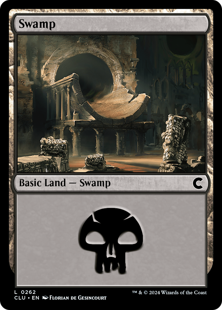 Swamp (0262) (CLU-262)  - Ravnica: Clue Edition