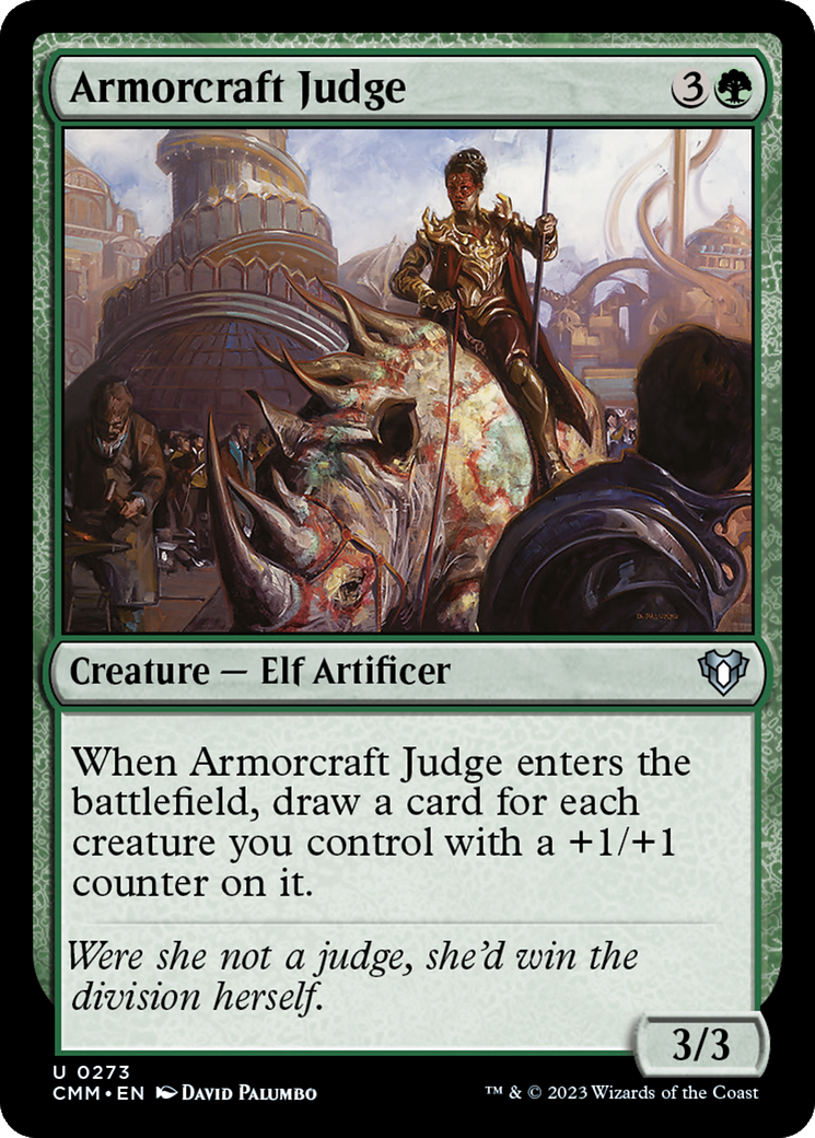 Armorcraft Judge (CMM-273)  Foil - Commander Masters