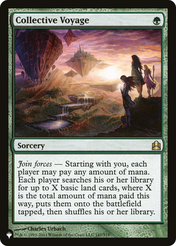 Collective Voyage (LIST-147/318)  - The List