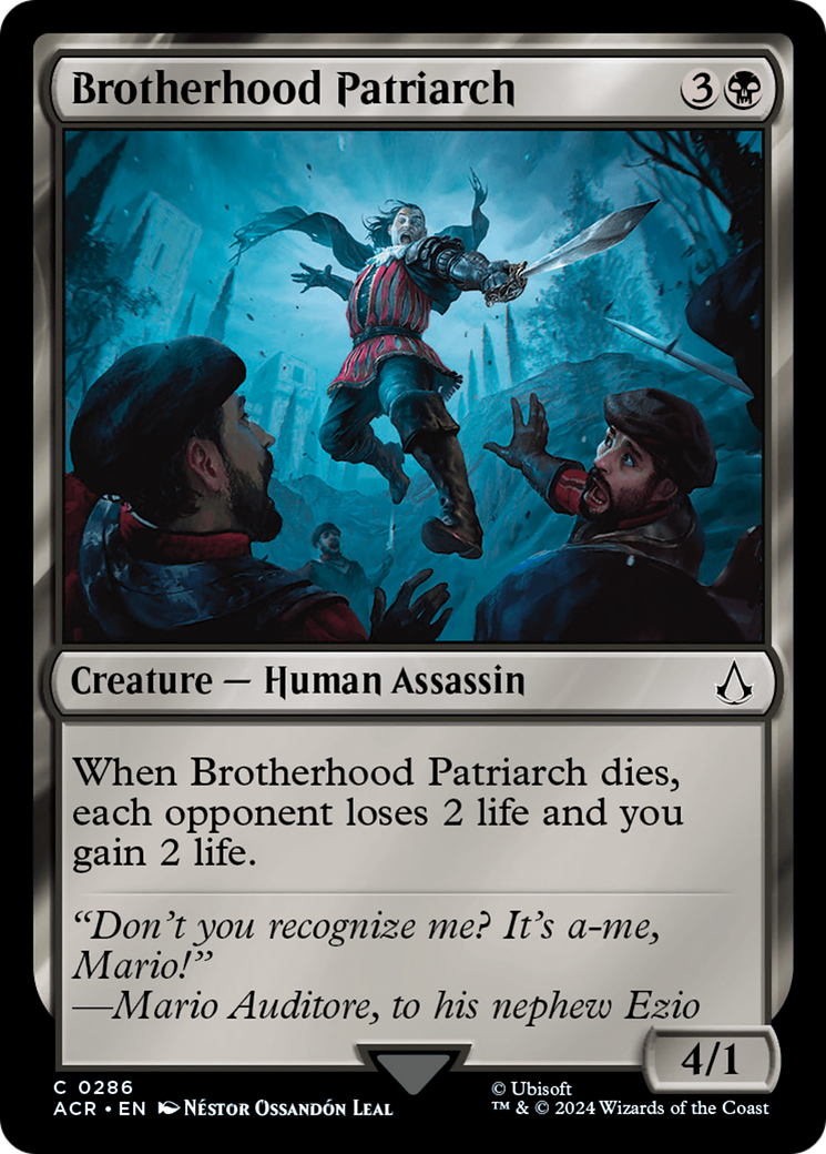 Brotherhood Patriarch (ACR-286)  - Assassin's Creed