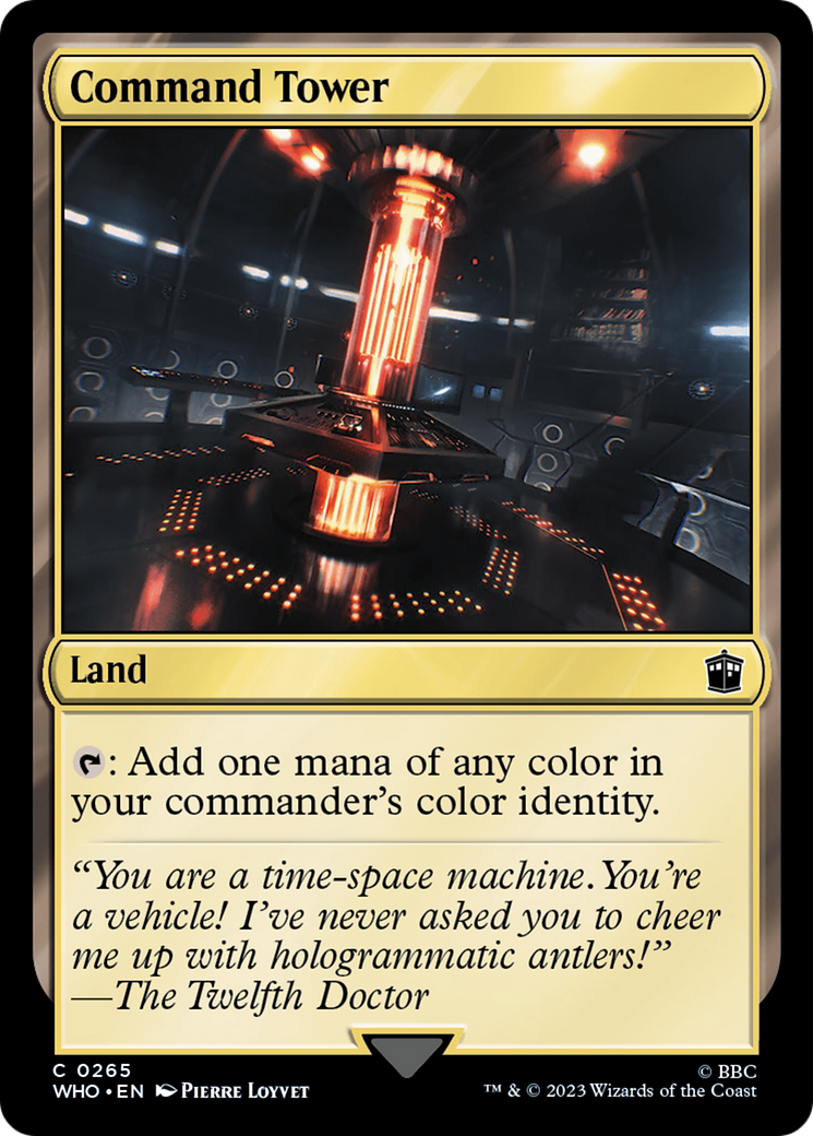 Command Tower (0265) (WHO-265)  Foil - Doctor Who
