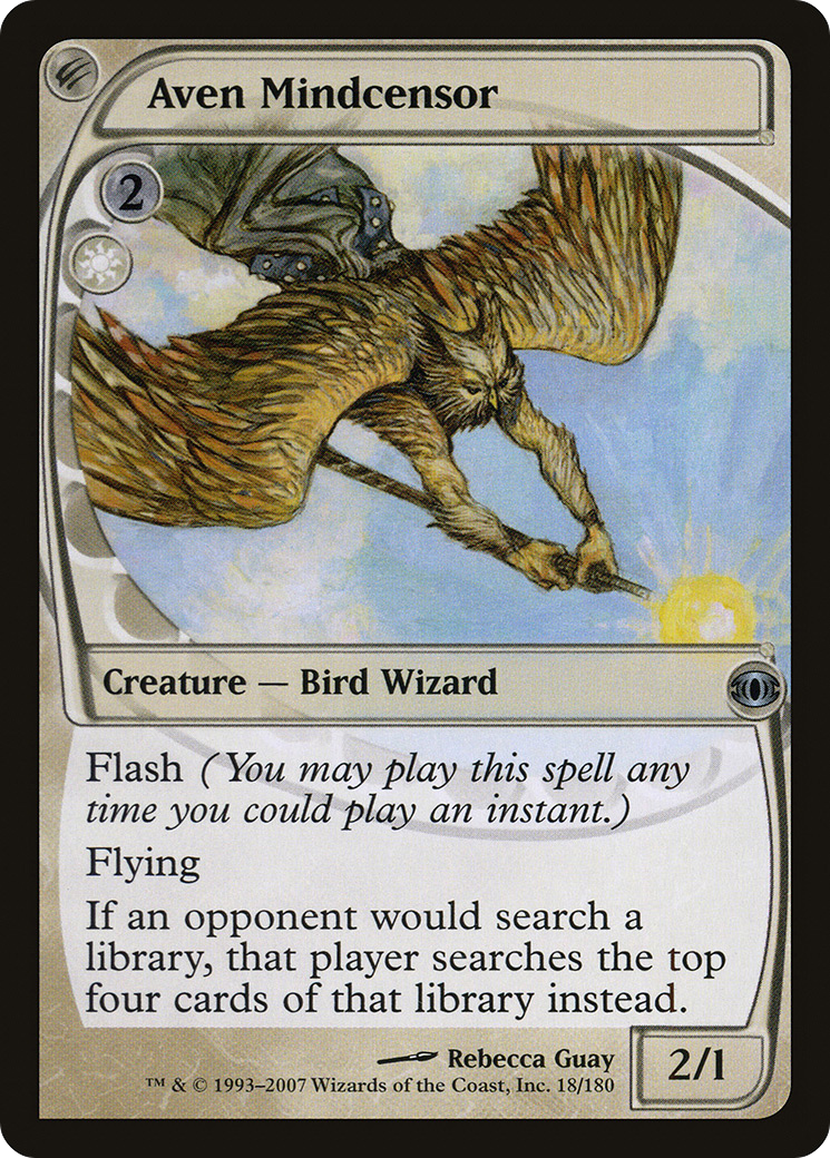 Aven Mindcensor (FUT-018)  Foil - Future Sight